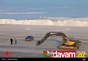 Urmiya gölünün indiki acınacaqlı durumunu əks etdirən yeni şəkillər yayılıb