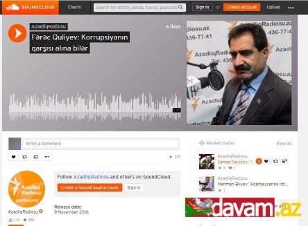 Fərəc Quliyev: Korrupsiyanın qarşısı alına bilər (audio)