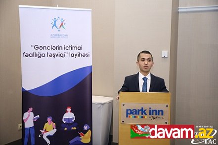 Gənclərin ictimai fəallığa təşviq edilməsinə dair layihənin icrasına start verilib