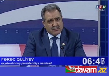 Fərəc Quliyevin debatlardakı TƏKLİFLƏRİ